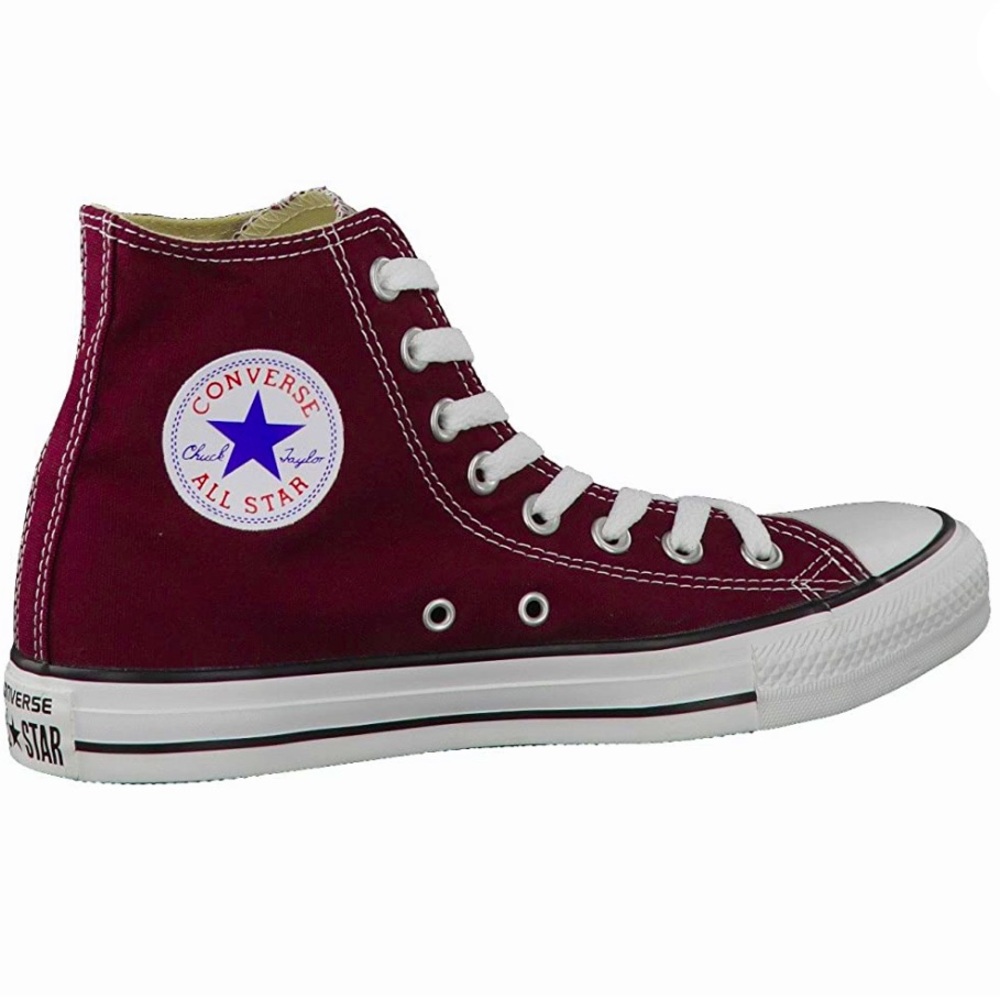 Men Burgundy Converse ⭐️